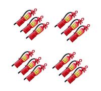 BESPORTBLE 12 Estintore Mini Fire Extinguishers Doll House Minuscolo Piccolo Arredamento Della Nella Casa Delle Fare Ferro Da Stiro Rosso