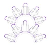 BESPORTBLE 12 Mini Valigette Trasparenti per Bomboniere Scatole per Dolci e Regali Custodie Leggere e Spaziose per Feste Matrimonio Bridal Shower e Eventi Speciali