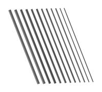 BESPORTBLE 12 Pezzi Canna Da Pesca a Spinning Parti Di Canne Da Pesca Kit Di Riparazione Per La Pesca Le Aste Gestiscono Le Riparazioni Canna Da Pesca Telescopica Grey Fibra Di Carbonio