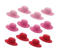 BESPORTBLE 12 pezzi Mini Top Hat Hair Clips Retro Vintage Style Mini Hats Barrettes For Tea Party Costume Accessory Lightweight Chic Hairpins in And