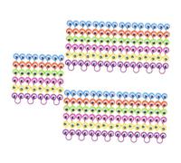 BESPORTBLE 120 Dito Occhio Pupazzi per Design Occhi Sferici Colorati per Giochi Ruolo Storie e Regali Colore Casuale