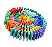 BESPORTBLE 120Pezzi Domino da Educativo per Sviluppare e Creatività per Attività Matematica e Divertimento