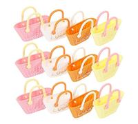 BESPORTBLE 12pezzi Borsa Per Bambole in Miniatura Borsa Per Accessori Per Case Delle Bambole in Miniatura