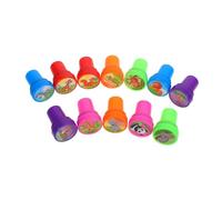 BESPORTBLE 12Pezzi Timbri Autoinchiostranti Mini Animali Cartoni Animati Interattivo Gadget Compleanno per attività DIY e Progetti Creativi