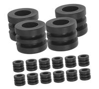 BESPORTBLE 16 Paraurti in Plastica per Biliardino Standard Accessori Ricambio per Calcio Balilla Tavolo Casa Protezione Aste per Tavolo Compatibili con Biliardino Esterno e