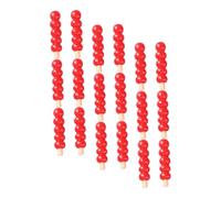 BESPORTBLE 18pezzi Miniature Chinese Snack Food Sugar-coated Models Realistic Decoration for Dollhouse and Mini House Food