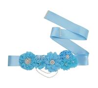 BESPORTBLE 1pezzi Cintura Decorativa Per Abito Da Sposa Cintura Da Abito Con Pietre Brillanti Accessorio Da Festa Realizzata in Materiale Di Elegante e Delicata Colore Splendido Lucentezza Du