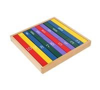 BESPORTBLE 1Pezzi Colorati Legno per Giocattoli Educativi Montessori per Apprendimento Cognitivo e Sviluppo delle Abilità Motorie e Comprensione Dei