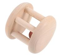 BESPORTBLE 1pezzi Gioco Sonaglio Legno Per Ragazzo Ragazza Ragazza Rotante Con Liscio Educazione Sensoriale e Coordinazione Motoria Fine Adatto Anni Estremamente Leggero e Maneggevole