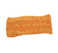 BESPORTBLE 1pezzi Scaldacollo Spessa Per Gaiter Antivento Accessori Per Freddo Scarf Face e Neck Warmer Design Giallo