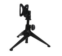 BESPORTBLE 1pezzi Sostenitore Per Microfono in Metallo Rack Per Microfono Treppiede Supporto Regolabile Per Per Riunioni e Discorsi