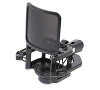 BESPORTBLE 1pezzi Supporto Per Microfono Antisismico in Supporto Regolabile e Stabile Per Posizionamento Ottimale Del Microfono Nero