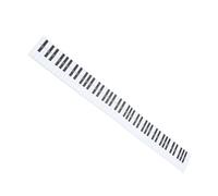 BESPORTBLE 1pezzi Tastiera Per Pianoforte Carta Di Esercizio Tabella Comparativa Per Pianoforte Materiale Guida Didattica Per Principianti Facile Da Arrotolare e Riporre