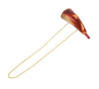 BESPORTBLE 1pezzi Viking War Horn Strumento Musicale Cerimoniale Per Festival e Celebrazioni Corno Decorativo Intagli Artigianali Versatile Come Tromba e Corno