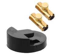 BESPORTBLE 1Set Accessori per violoncello tubo eliminare il accessorio per strumento violoncello Wolf Tone Picculnto violoncello nota di violino muto a grandezza naturale Metallo