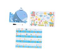 BESPORTBLE 1set Adesivo Cartoon Per Misurazione Decorazione Facile Applicare e Rimuovere Per Camerette e Dei