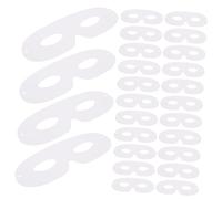 BESPORTBLE 1Set DIY Blank Masquerade Masks Unfinished Paper Masks For Parties Easy Crafting For And Adults For Painting And Decorating