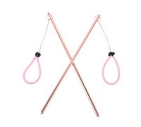 BESPORTBLE 2 Bastoncini Immersione in Alluminio con Laccetto Strumento Subacqueo per Esplorazione e Sicurezza Accessori Immersione Resistenti e Leggeri in Rosa