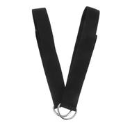 BESPORTBLE 2 Cinghie Yoga Elastiche con D-ring Fasce Elastiche Allenamento per Flessibilità e Recupero Doppio Anello per Stretching Indoor e Workout