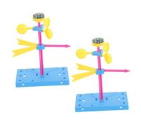 BESPORTBLE 2 Kit Educativo per Indicatore Direzione Del Vento Sicura Stem da Assemblare senza Batterie per Esperimenti Scientifici e Attività Didattiche da Te
