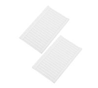BESPORTBLE 2 Miniature Dollhouse Wainscoting Panels Material Realistic Wall Decoration For Tiny Houses Desk Displays And Miniature Arrangements
