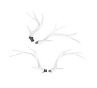 BESPORTBLE 2 Paia Deer Antlers For Hairband Making Plastic Horns For Diy Crafts And Party Decorations Unique Accessories And Photoshoots