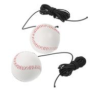 BESPORTBLE 2 Pezzi Allenatore di Baseball con Corda Resistente per Adulti per Allenamento Swing Lancio e Resistenza Braccio Portatile e Durevole per Migliorare Tecnica e Forza