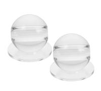 BESPORTBLE 2 Pezzi Allenatore per Stecca da Biliardo Trasparente Dispositivo per Esercitarsi Nel Biliardo e Guida per L’Allineamento del Colpo Attrezzo per Allenare la Precisione e