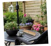 BESPORTBLE 2 Pezzi Bamboo Water Fountain Accessories Half Open Tube Leak Water Guide for Outdoor Garden Patio Landscaping