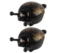 BESPORTBLE 2 Pezzi Campanello per Bicicletta Mini Leggero, Design Moda, | Telaio e Plastica, Montaggio su Manubrio 21-23mm, per Bici da Montagna e Strada Colore Casuale