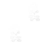 BESPORTBLE 2 Pezzi Catena Del Corpo Di Diamante Catena Della Gamba Del Corpo Gioielli Catena Coscia Catena Della Coscia Di Strass Gioielli Catena Gamba Per Le Donne Argento Lega