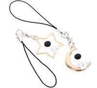 BESPORTBLE 2 Pezzi Charme per Cellulari Astronauta Corda di Cotone e Lega, Pendente Telefono Decorativo, Lavorazione Fine e Tatto Confortevole, per Zaini e Custodie