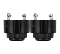 BESPORTBLE 2 Pezzi Cicalino Piezoelettrico di Allarme Continuo 12V/24V Alloggiamento in Plastica Cicalino di Retromarcia per Auto e Allarme per Officina Segnalatore Acustico Compatto per