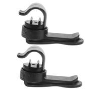 BESPORTBLE 2 Pezzi Clip per Tubo Flessibile Clip per L'idratazione del Ciclismo Morsetto per Sacca d'Acqua Portagomma Magnetico Magnete Portagomma Black