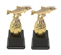 BESPORTBLE 2 Pezzi Coppe Premio in Plastica Leggera, Trofei Ricompensa Vividi per Feste e Giochi Scolastici, Accessori Gratificanti Piccoli per Competizioni e Premi di Classe