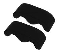BESPORTBLE 2 Pezzi Cuscini Espositore Nero per Orologi in Spugna e Velluto, Soluzione Versatile Previene Danni, per Viaggi e Collezionisti