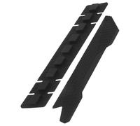 BESPORTBLE 2 Pezzi di Protezione per foderi Orizzontali per Bici - Protezione AntiGraffio per Catena in Silicone per Telaio di Mountain Bike - Adesivo per foderi Orizzontali per Bicicletta da Strada