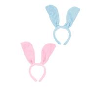 BESPORTBLE 2 Pezzi Fascia per orecchio animale adorabile fascia per orecchie di coniglio Bunny Ear Headband accessori fascia decorativa per orecchie di coniglio Banda per in costume