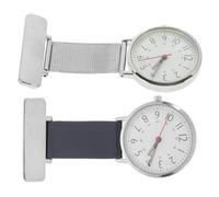 BESPORTBLE 2 Pezzi Grafico Del Torace Del Medico Polso Infermieri Signore Orologio Da Tasca Guarda Il Dottore Guarda Per L'infermiera Doctor Pocket Watch Orologio Medico Metallo
