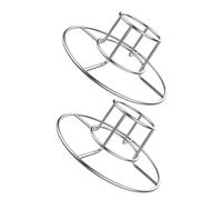 BESPORTBLE 2 Pezzi Graticola in Inossidabile per Pollo Supporto per Arrosto e Stand Resistente e Facile da Usare per Barbecue Outdoor