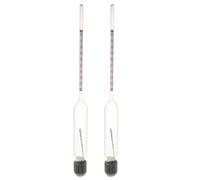 BESPORTBLE 2 Pezzi Idrometro Rapido per Analitico e Capra Latte di Vetro ad Alta Precisione Affidabile per Controllo Qualità in Laboratorio