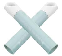 BESPORTBLE 2 Pezzi Impugnatura per Manico Scopa 22Mm Cappuccio Terminale Azzurro Manicotto di Ricambio per Asta Stendibiancheria Accessori Pulizia Casa Ergonomici per Controllo e Presa