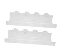 BESPORTBLE 2 Pezzi Mensole per Piante da in Acrilico Trasparente con Ventose Supporto Galleggiante Leggero e Compatto per e Erbe Aromatiche Indoor Facile da Installare e Spostare