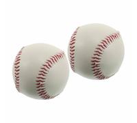 BESPORTBLE 2 Pezzi Palla da Baseball Luminosa per Allenamento in Gomma Portatile Bagliore Notturno per Pratiche Ufficiali Indoor e Outdoor