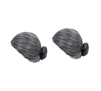 BESPORTBLE 2 Pezzi Parrucca per la performance da palcoscenico Cosplay Strega vecchio parrucche parrucca della nonna da donna di Halloween Filo ad alta temperatura