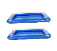 BESPORTBLE 2 Pezzi Piscina per Accessori Estivi Portatili per Giochi da Giardino e Sabbiera Resistente e Facile da Montare per Uso Ed Esterno