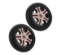 BESPORTBLE 2 pezzi Ruote di Ricambio Stabili e Antiscivolo con Foro Facili da Installare per Bicicletta a Tre Ruote per Ragazzi e Bambine