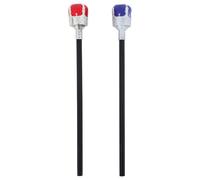 BESPORTBLE 2 pezzi Scettro Reale del Re Scettro Reale della Regina Bacchette della Principessa Bastone da Passeggio Medievale per Cosplay Costumi Strega Accessorio Cosplay Puntelli per Feste di