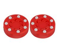 BESPORTBLE 2 Pezzi Scooter Outdoor Hockey Puck Street Hockey Indoor Hockey Puk Green Biscuit Hockey Puck PRO Puck Roller Hockey Gioco Allenamento