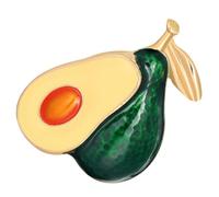 BESPORTBLE 2 Pezzi Spilla Avocado distintivo per le donne spilla per la moda femminile spilla da balia per vestiti regali di avocado divertenti spilla di avocado Pin per i vestiti lega Verde